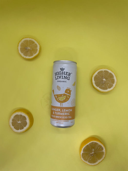 Ginger, Lemon & Turmeric Iced Tea (250ml) x 12