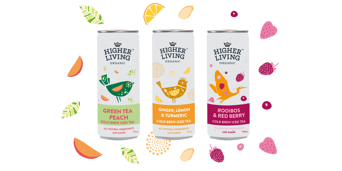 Iced Tearrific Tasters Higher Living Teas