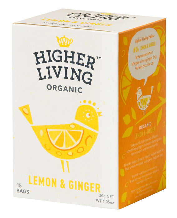 #06 Lemon & Ginger 15 teabags