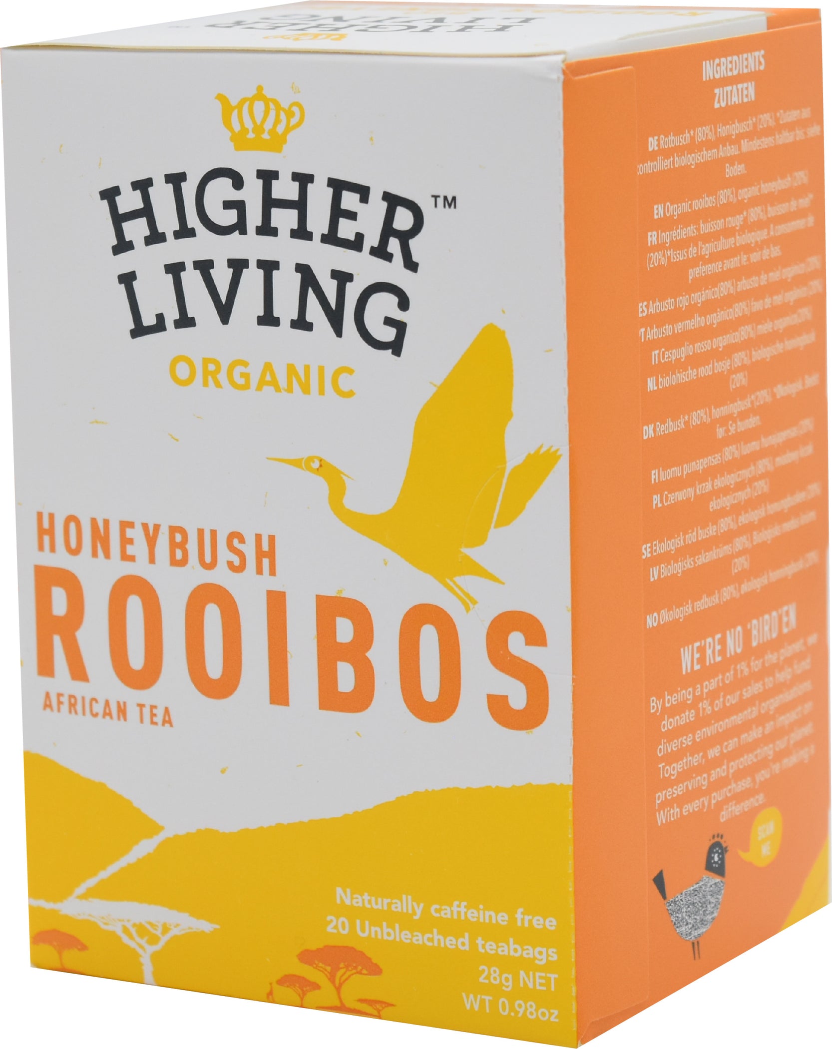 Rooibos Honeybush 20 teabags– Higher Living Teas